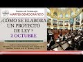 Conferencia ¿Cómo se elabora un Proyecto de Ley?