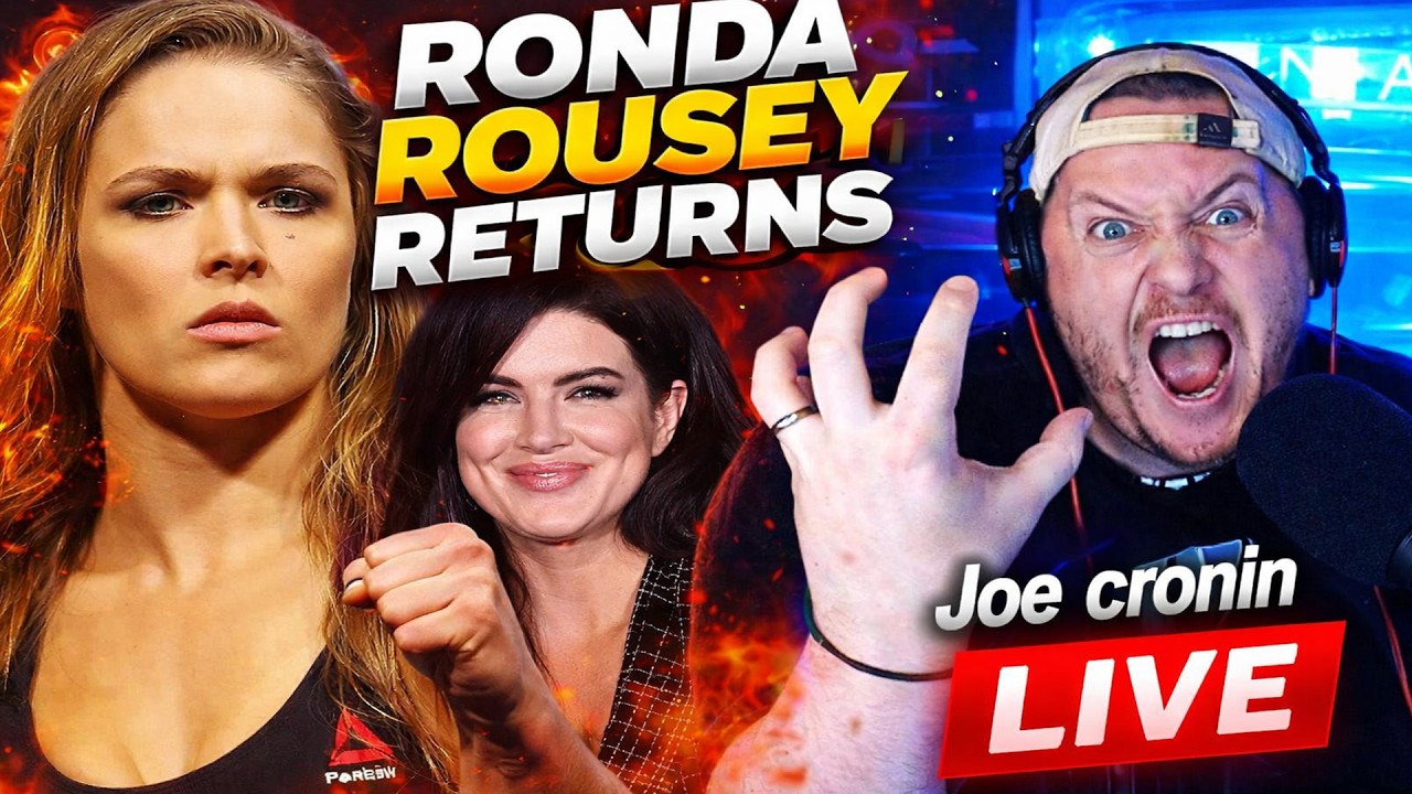 RONDA ROUSEY VS GINA CARANO on NETFLIX !   Joe Cronin BREAKS his Studio RAGES ! NXT WWE