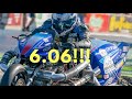 6.06!!! Supercharged NITRO HARLEY of Tak Shigematsu Drops Jaws At Man Cup Finals