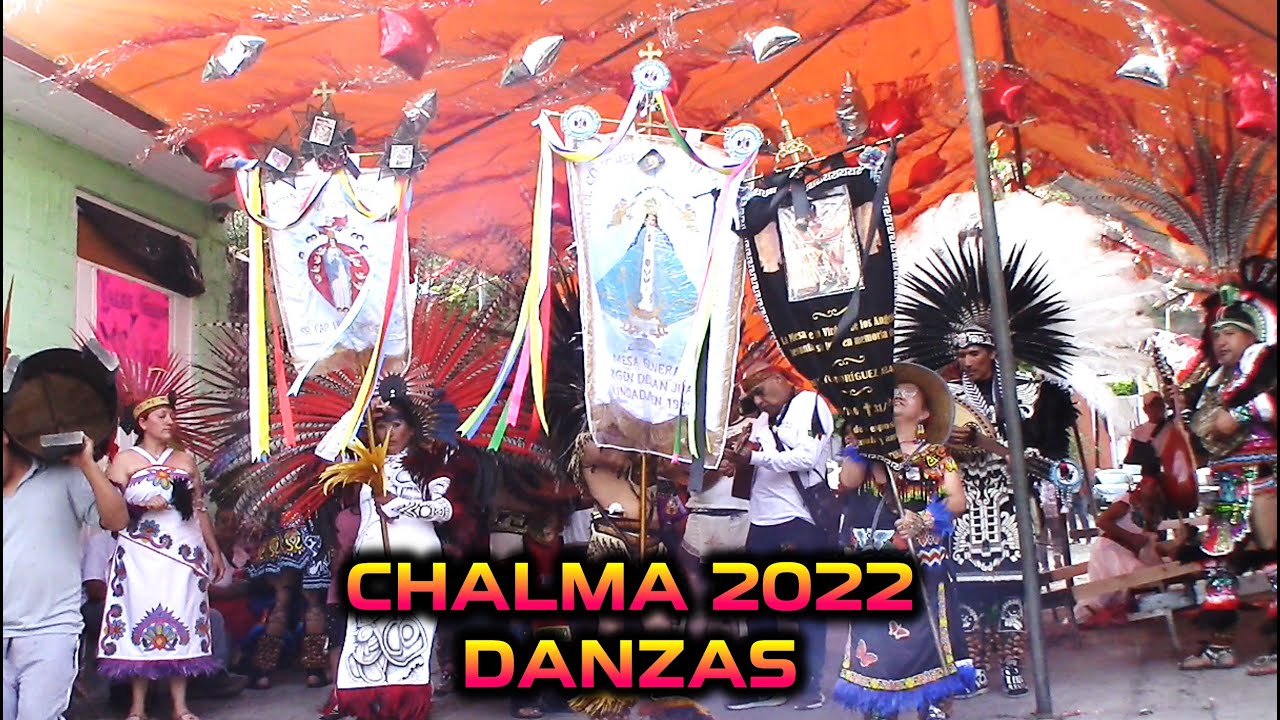 Fiesta de las Cruces CHALMA 2022 Danzas en familia Cantos│Danzas│Concheros