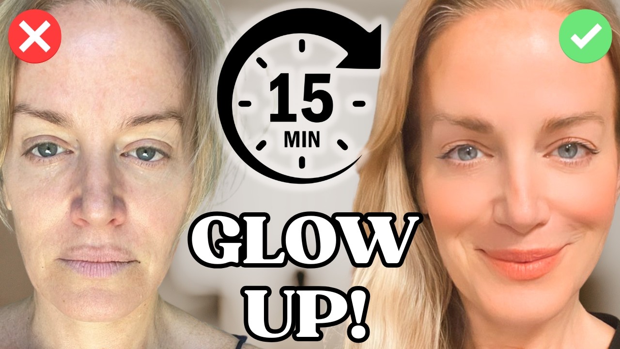 Your Daily OUT THE DOOR Look in 15 Minutes (Hair, Skin, Makeup, Clothes)