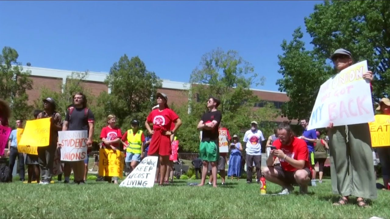 VT grad students advocate for pay increase