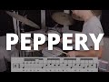 Here's a PEPPERY Drum Groove - Quick Drum Lesson