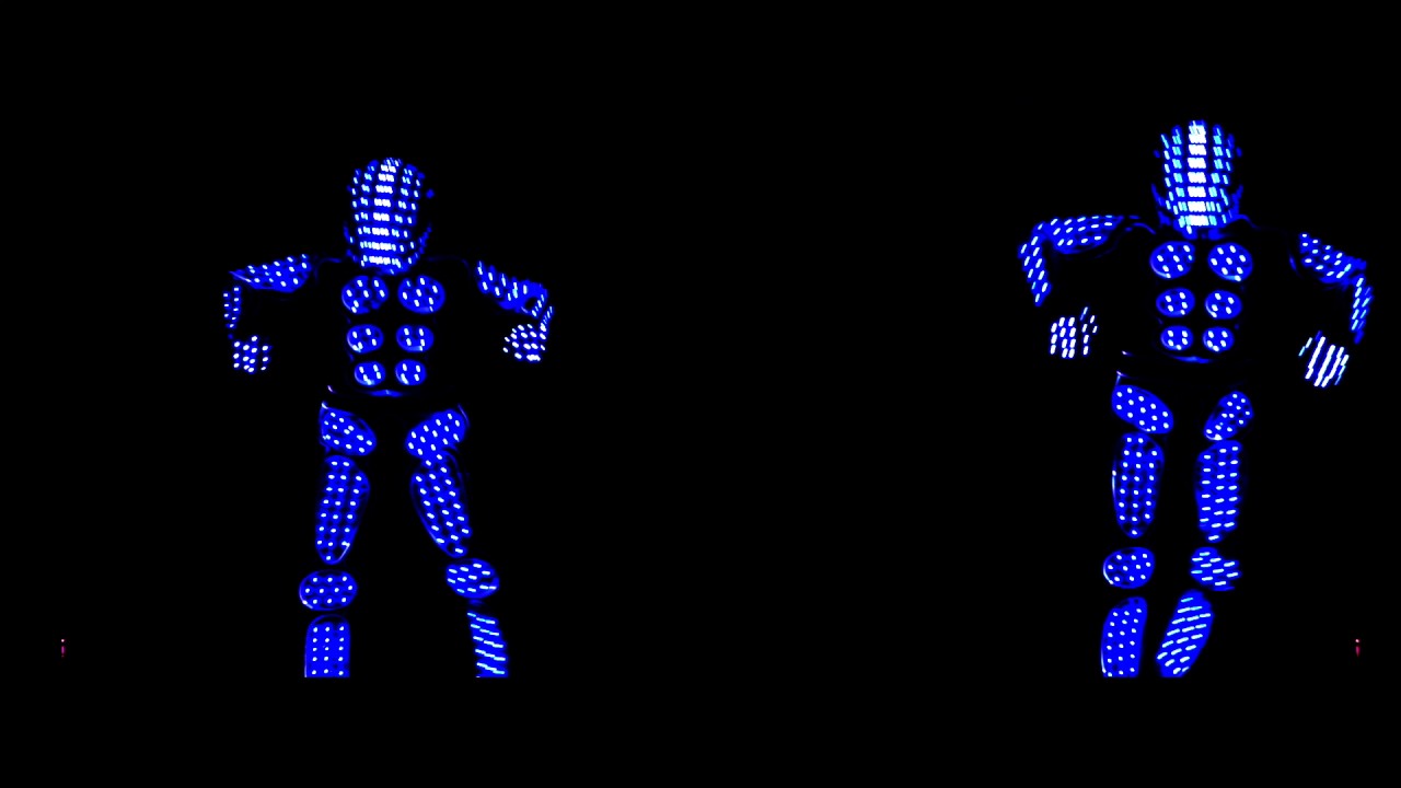 clowns key glock Tron und Aerial Show