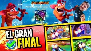 EL NOVATO QUE OBTUVO LAS RUEDAS MAESTRO EN CRASH TEAM RACING NITRO FUELED | TIME TRIAL CTR VS BEENOX