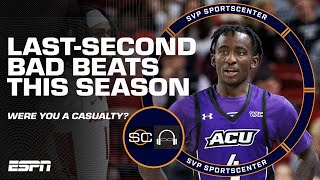 Most heartbreaking BAD BEATS in college basketball this season (thus far!) | SC with SVP