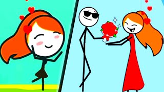 SATISFY MOBILE GAMEPLAY SAVE HER ( WEGOONE)- VS RUN NOW FUNNY STICKMAN WALKTHROUGH GAMEPLAY VIDEO screenshot 3
