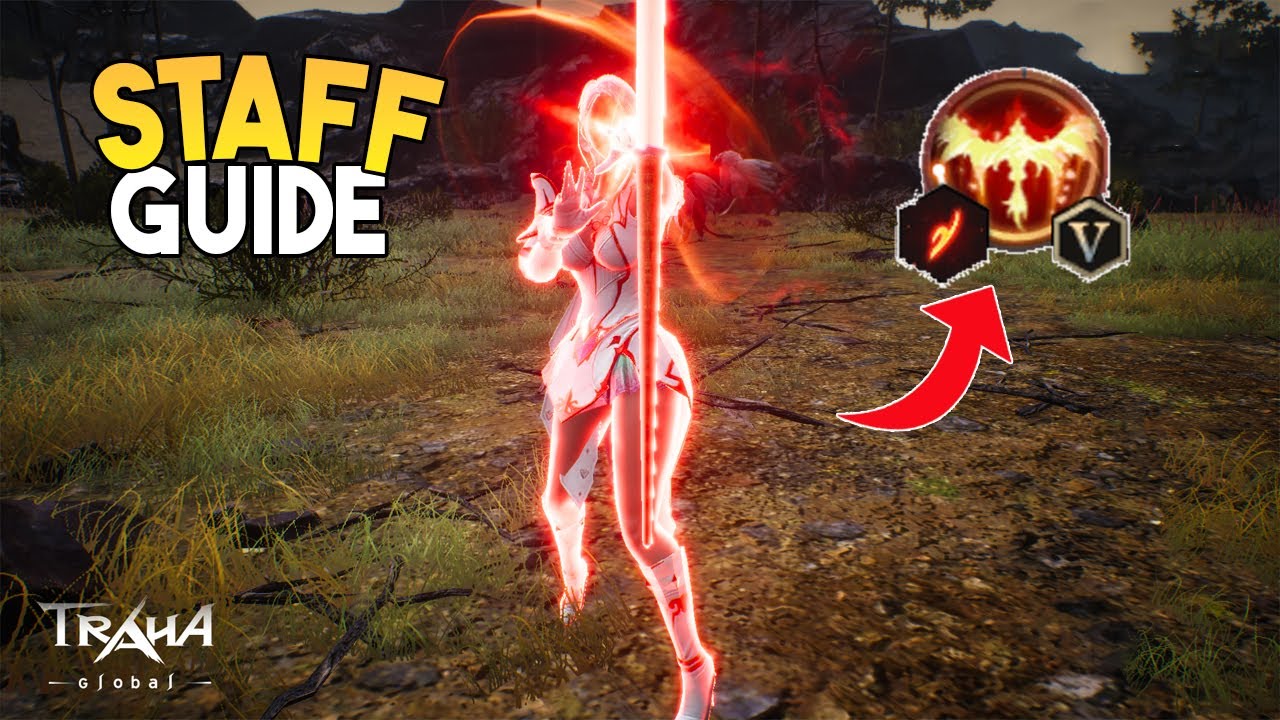 TRAHA Global | STAFF Best Guide - Mage PvP & PvE Build