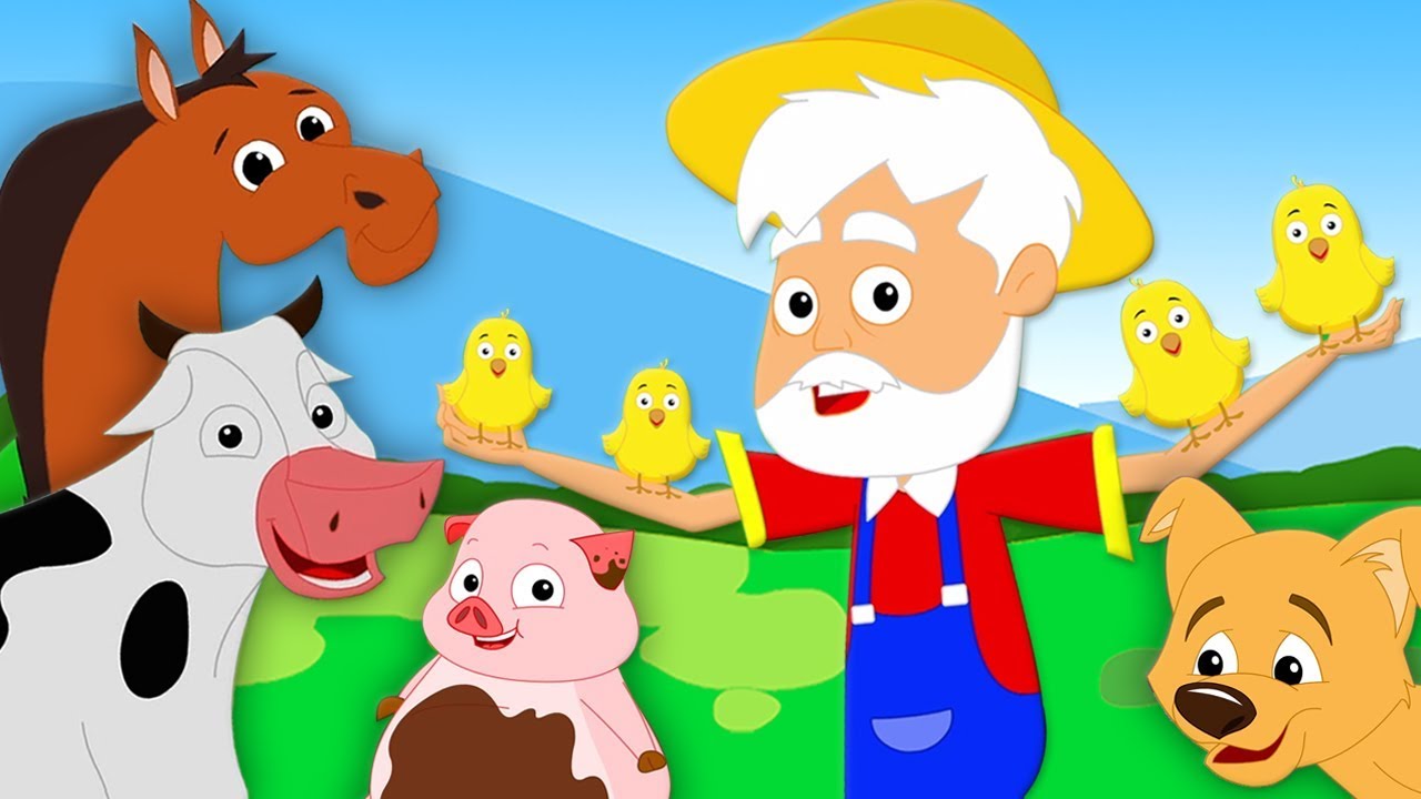 il vecchio Macdonald aveva una fattoria | bambini canzoni | Old Macdonald | Toddlers Toons Italiano
