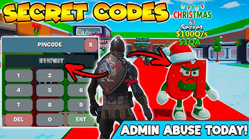 *NEW* CHRISTMAS Secret Codes Fortnite Steal The Brainrot Admin Abuse Codes! (New Secret Codes)