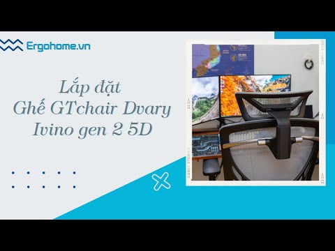 Video Hướng dẫn lắp đặt ghế công thái học Dvary Ivino Gen II... - YouTube