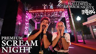 Halloween Horror Nights 2024 BEST Night Ever! Premium Scream Night