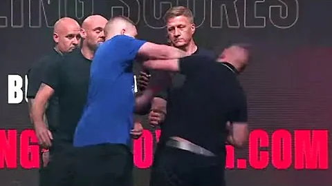 PUNCHES LANDED!! - AARON HUNT & CHEF DAVE BOTH THR...
