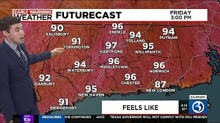 FORECAST: Heat and humidity returns later this week