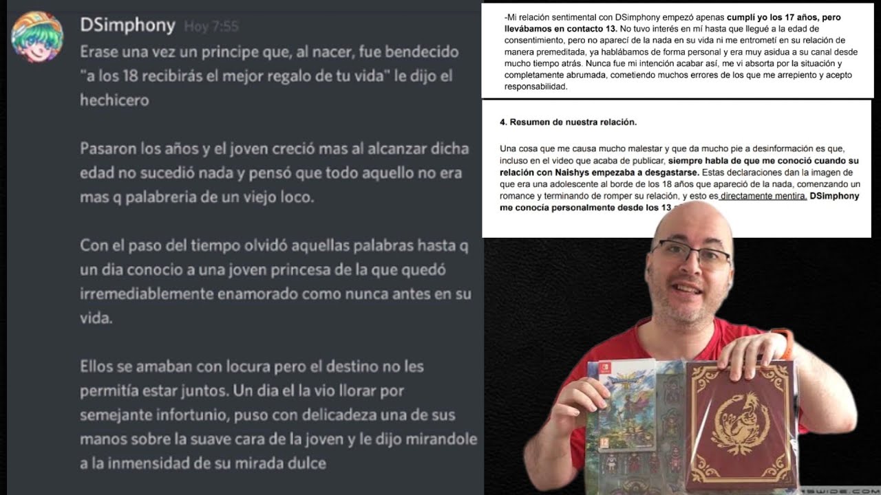 DSIMPHONY ES EXPUESTO POR COMPLETO y SE PRUEBA que HABLÓ con M3N0R de 13 AÑOS (LAURA) LO PRUEBA