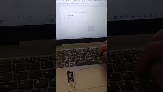 Capital &Small Letter Tricks in Word #leptop #asmr #tricks #word #typing