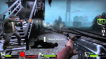 Left 4 Dead 2 Multiplayer Walkthrough Part 9 Death Toll