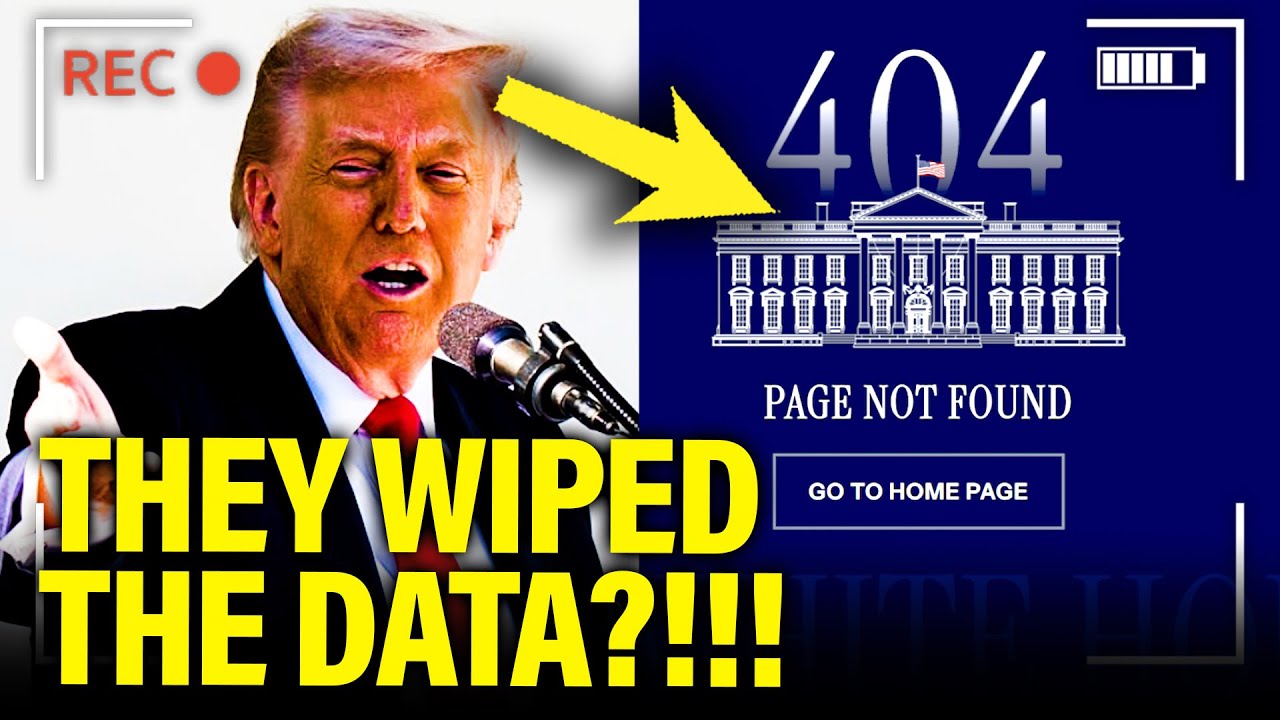 WHOA! Trump COVER-UP Goes DEEP as DOJ WIPES DATA?!