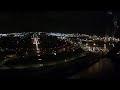 Kjfk perfect 13l canarsie strobes night visual cockpit approach landing