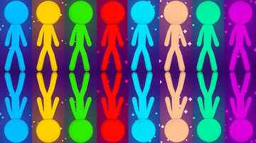 The Stickman Party MINIGAMES Gameplay Walkthrough UPDATED All Games - BEST android GAMES