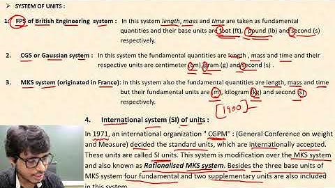Unit and Dimension  || lecture - 1 ||  Class 11 || By shivam sir