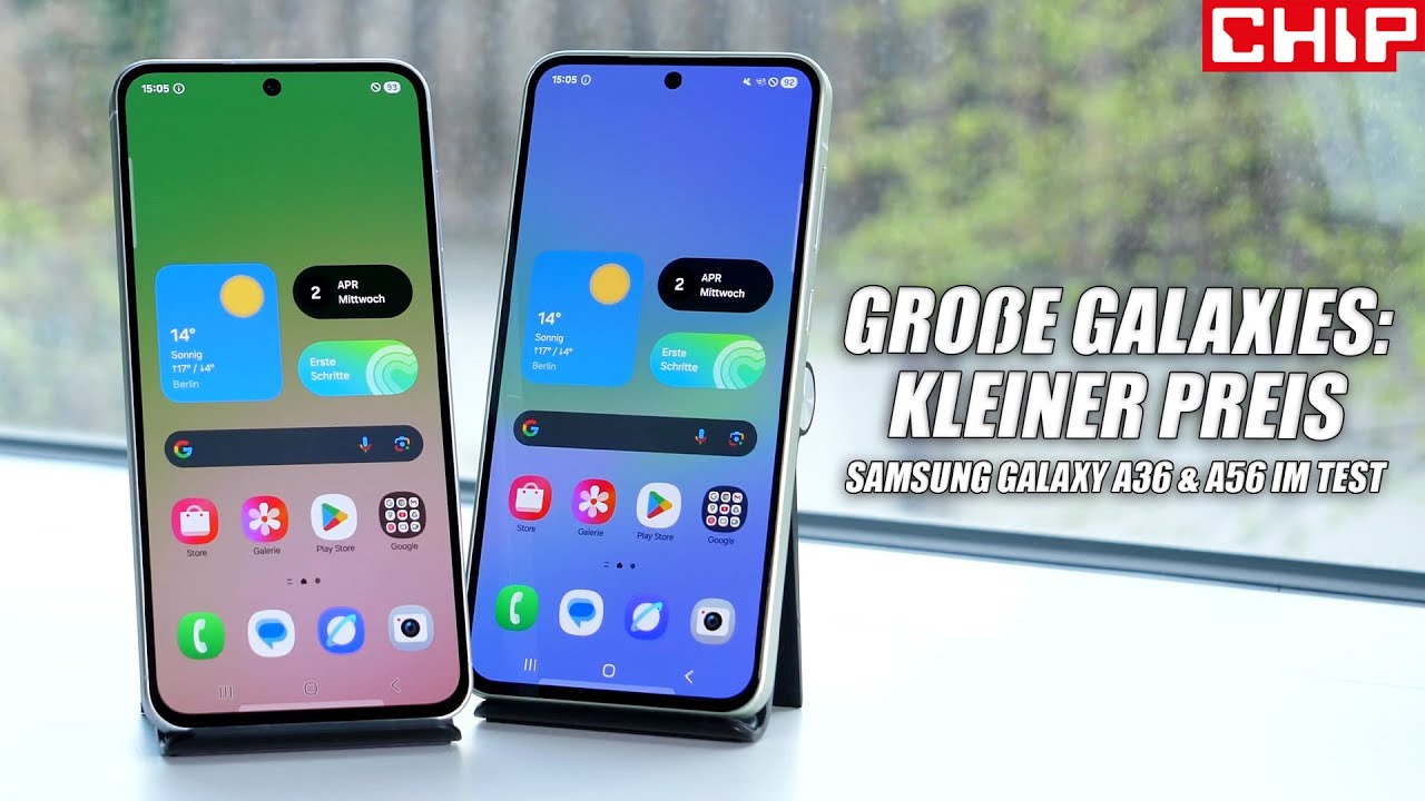Samsung Galaxy A36 & A56 im Test-Fazit: Viel Smartphone(s) fürs Geld? | CHIP