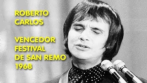 Roberto Carlos - Canzone Per Te (1968, Sanremo Festival)