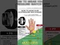 Stress Relief Watch Band - Focus & Calm Support - Apple Watch Compatible