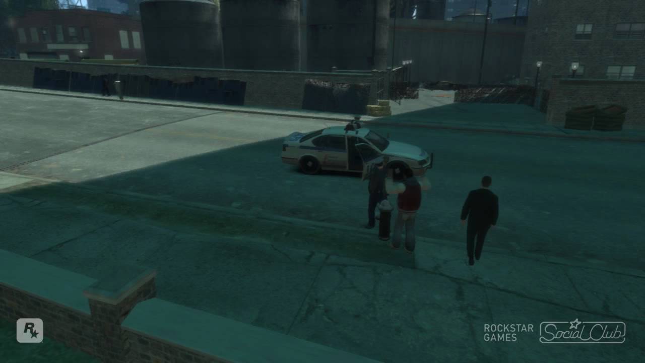 GTA IV PC - Pedestrian arrest (HD)