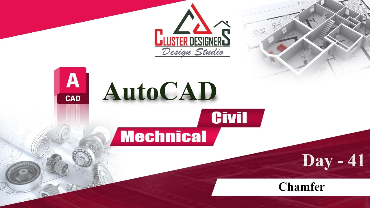 Master Chamfer command in AutoCAD step by step Tutorials - YouTube