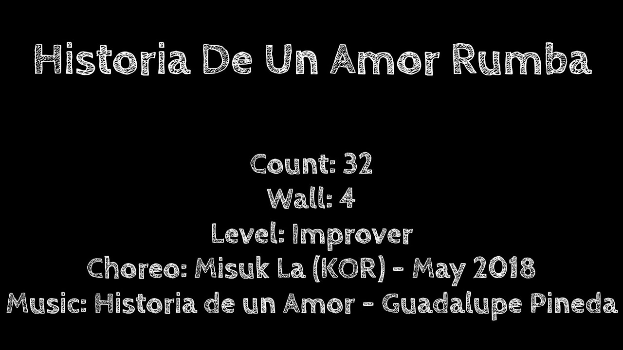 Historia De Un Amor Rumba // Line Dance // ChoreoMisuk La (KOR) May