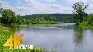 4K Fascinating Serenity of Yuryuzan River, Ural Area, Russia - Short Preview Video