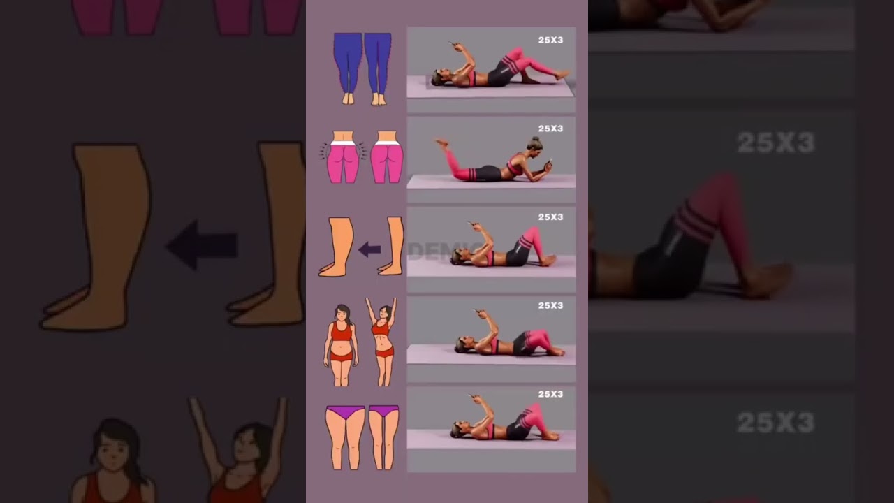 как похудеть лежа на кровати ✨