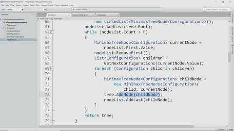 Data Structures and Design Patterns for Game Developers - 36  Minimax Implementation