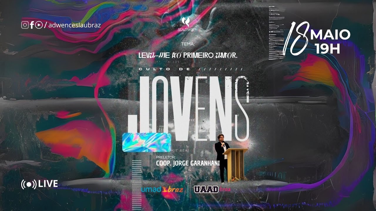 CULTO DE JOVENS // 18-05-2025 // COOP.JORGE GARANHANI