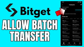 How to Do Batch Transfer in Bitget Wallet 2025?