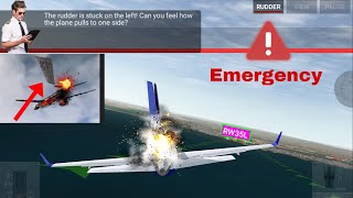 E170 License G Faulty Rudder Airline Commander (Thanks for 500 subscribers) #avation screenshot 5