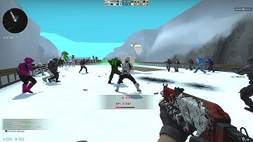 CSGO: Zombie Escape Mod - ze_Cursed_Bear_Tales_v1_2 (Christmas Level) on GFL