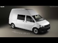 Volkswagen Transporter (T6) Panel Van High Roof 2019 3D model by 3DModels.org