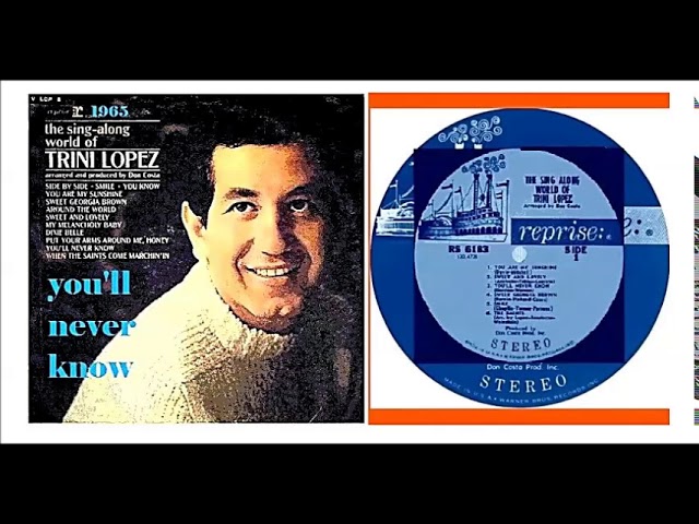 Trini Lopez - You'll never know