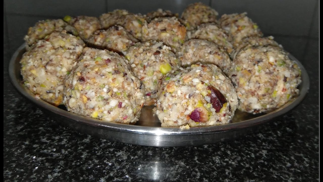 Dry Fruits Laddu Recipe Healthy Dry Fruit Laddu Homemade Mixed Dry