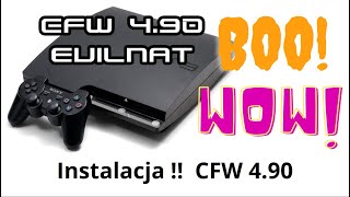 Instalacja CFW 4.90 Evilnat na konsoli PS3 OFW 4.90 !!! Custom Firmware 4.90 PS3 Jailbreak