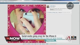 the iPhone 6, what people are saying on Social Media screenshot 1