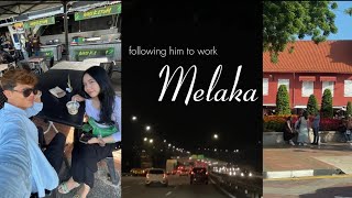 VLOG US 01 | following him to work day!