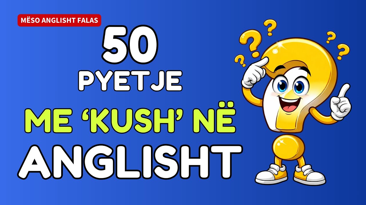 50 вопросов на английском языке, начинающихся со слова «КТО»