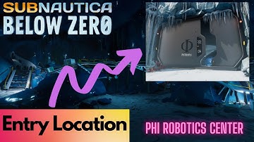 Phi Robotics Centre Entrance Location  | Subnautica Below Zero