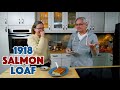 100 Year Old Recipe! 1918 Salmon Loaf Recipe - Old Cookbook Show - Glen And Friends Cooking