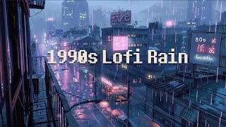 1960s Cozy Night City - Vintage Rainy Lofi Mix [ chill beats to relax / study to ]