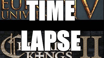 1000 Year Timelapse 1 (Crusader Kings II/Europa Universalis IV)