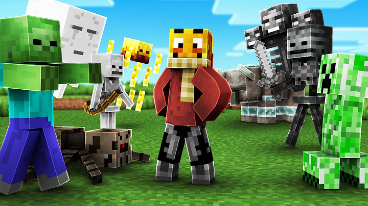 Welche Minecraft MOB ARMEE gewinnt das MOB BATTLE?